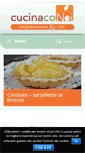 Mobile Screenshot of cucinaconoi.it